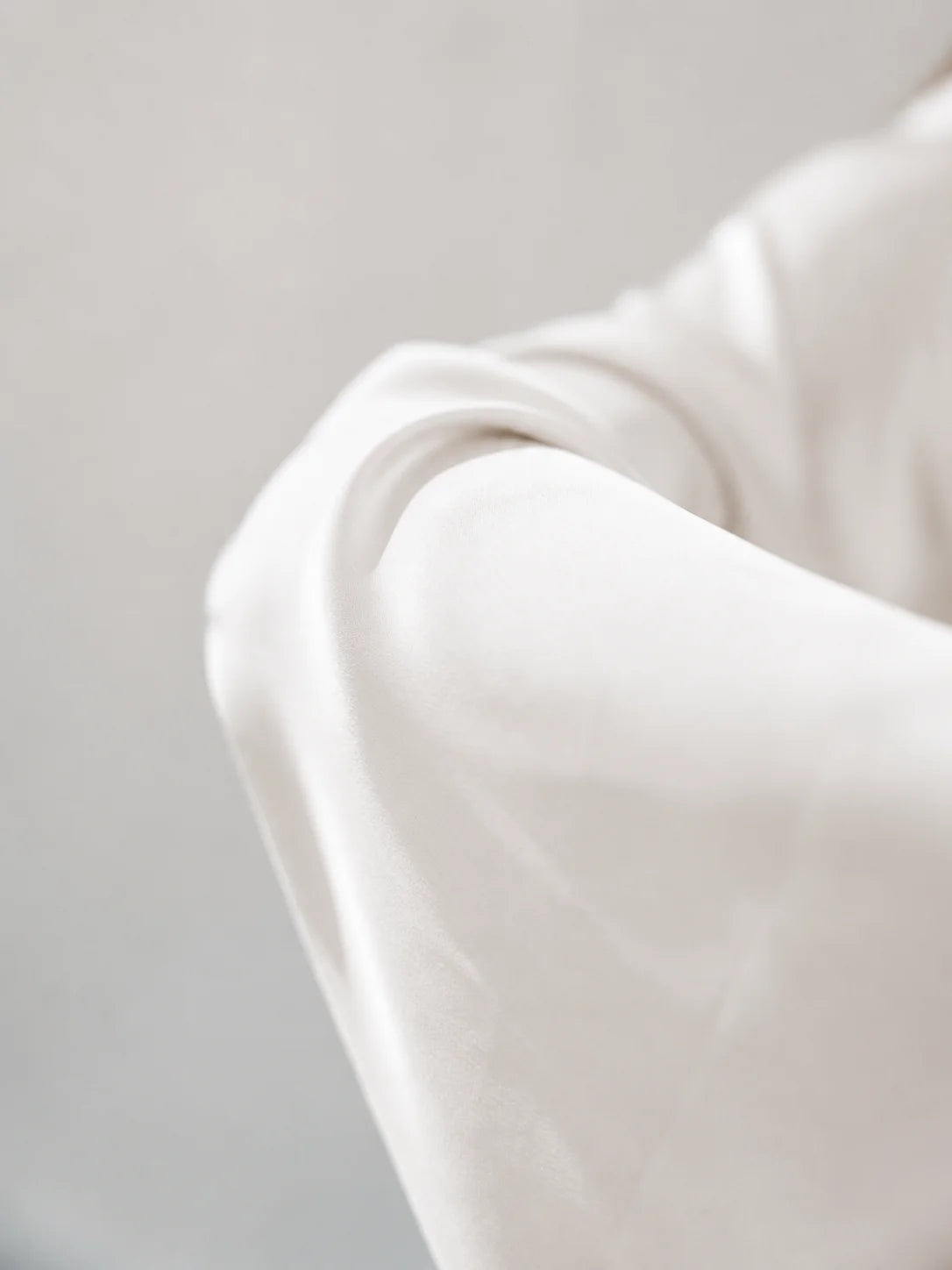 Long Sleeve Silk Dress