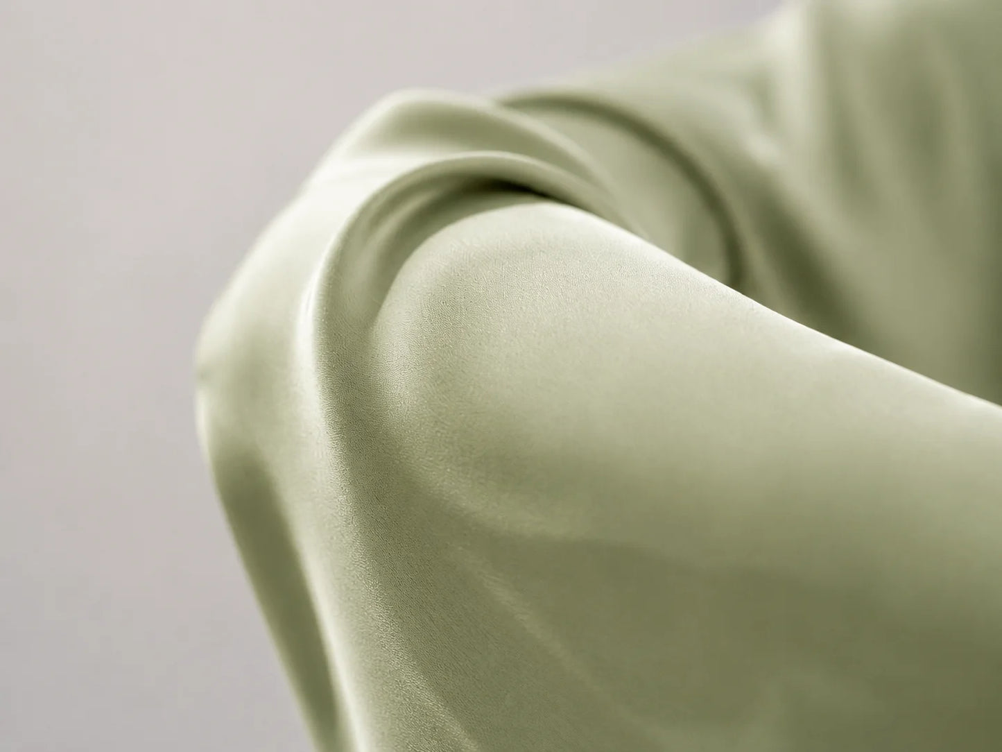 Long Sleeve Silk Dress
