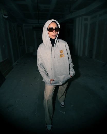 Mn Nur Luxe Hoodie – Desert Cheetah Edition