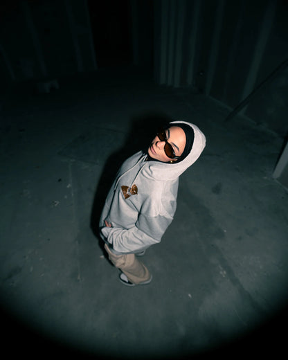 Mn Nur Luxe Hoodie – Desert Cheetah Edition