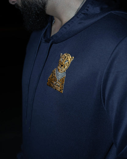 Mn Nur Luxe Hoodie – Desert Cheetah Edition
